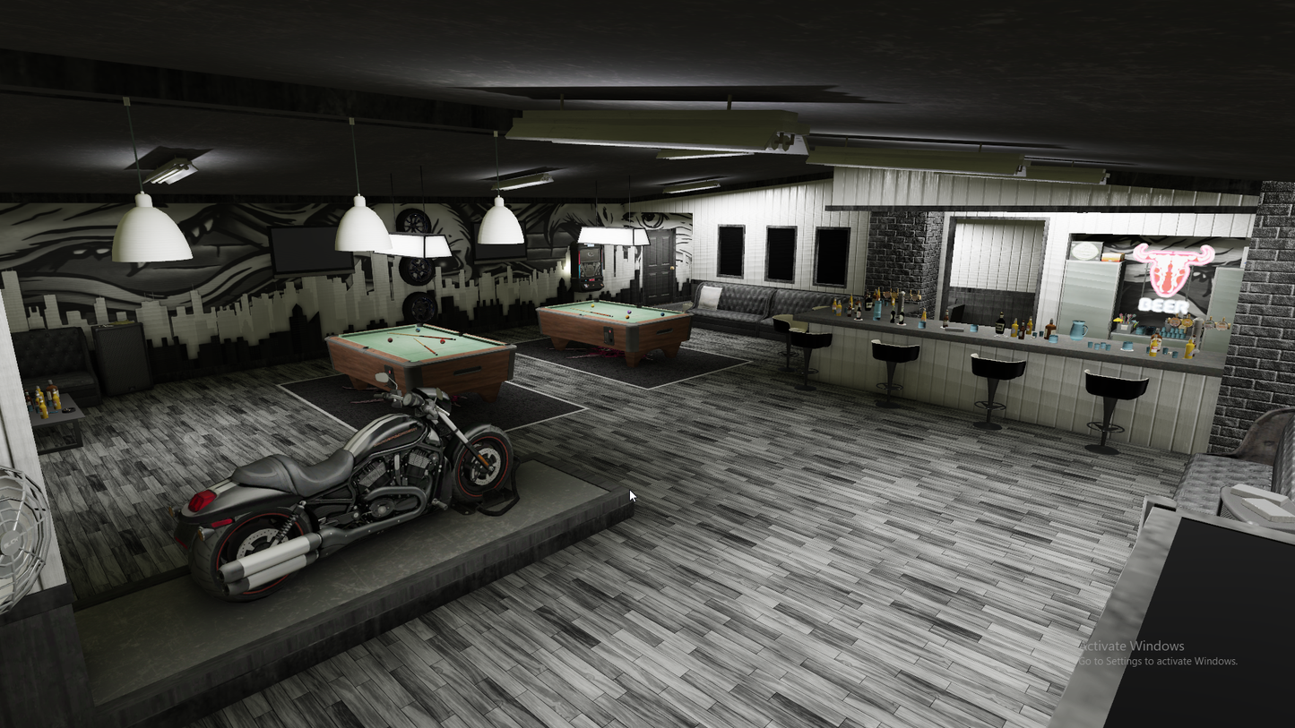 Elite Gang Loft FiveM MLO — GTA RP Interior — ESX QB QBOX — RPBazzar
