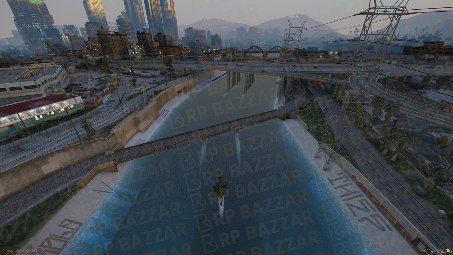 Sunny Park & Exterior FiveM MLO — GTA RP Interior — ESX QB QBOX — RPBazzar