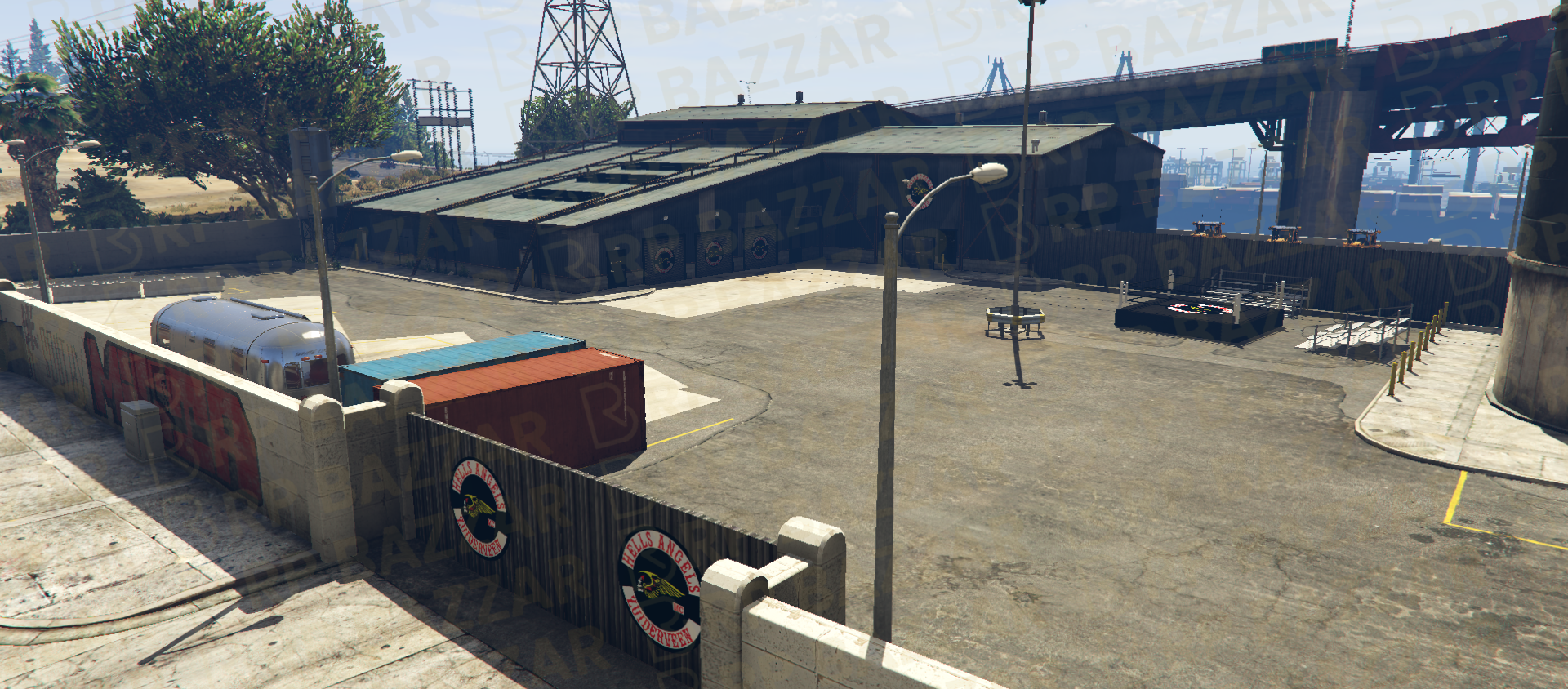 Urban Gang Alley FiveM MLO — GTA RP Interior — ESX QB QBOX — RPBazzar