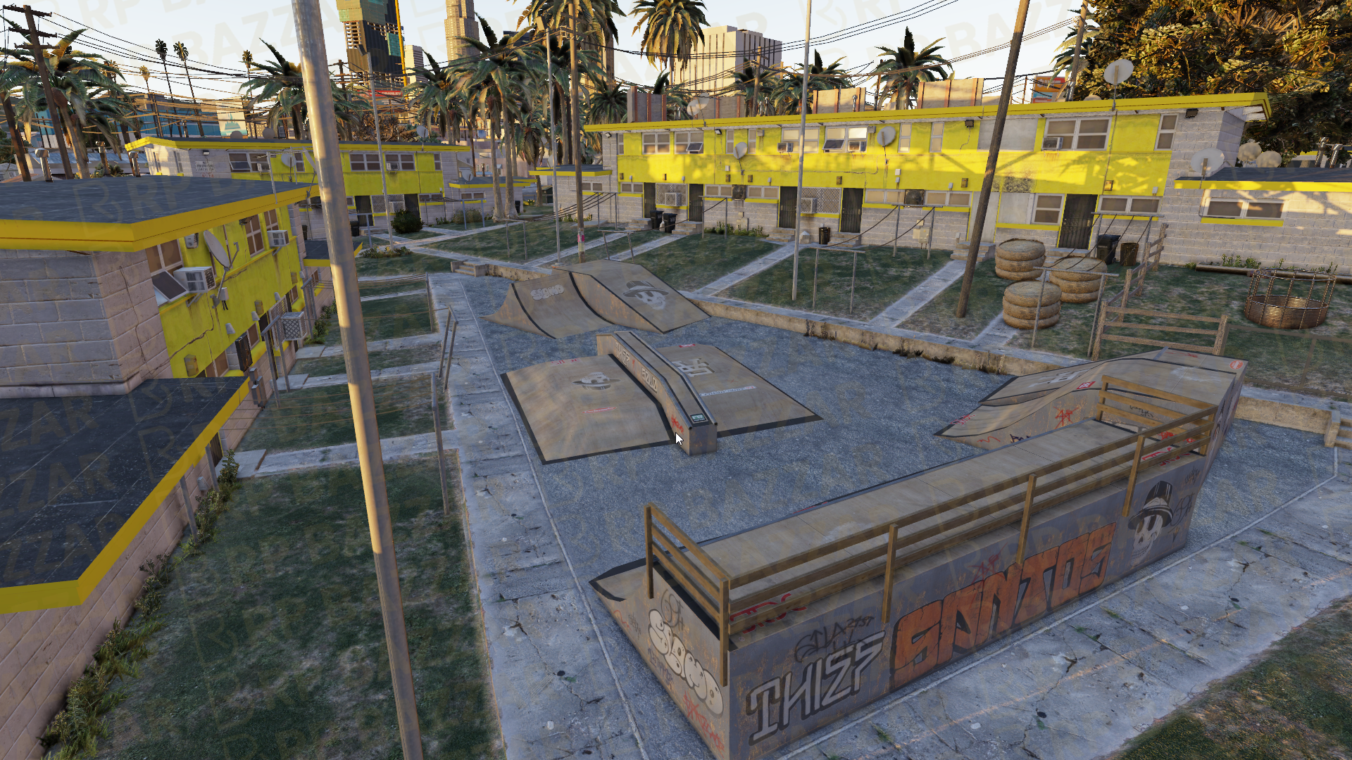 Gritty Gang Stash House FiveM MLO — GTA RP Interior — ESX QB QBOX — RPBazzar