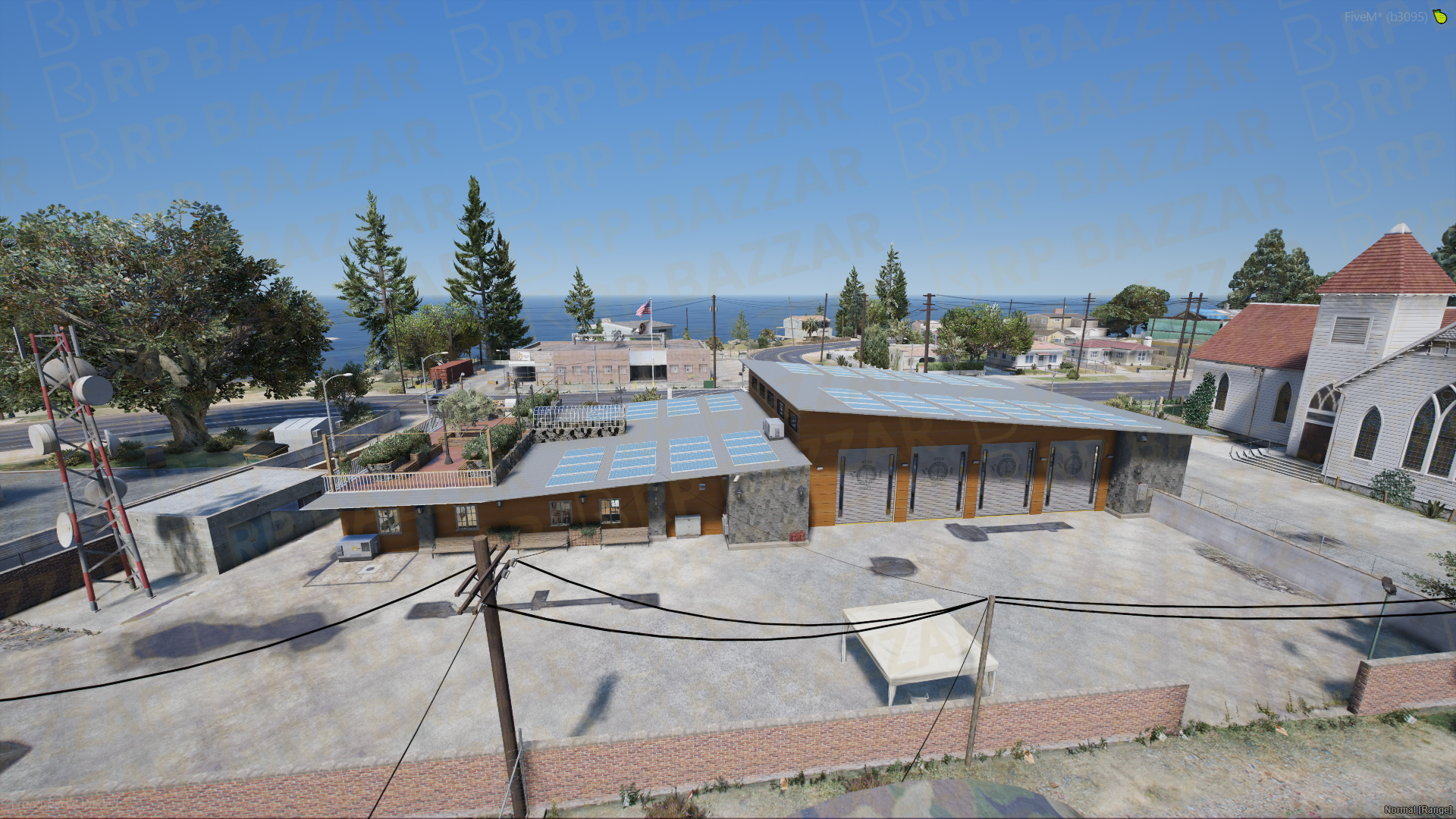 Vigilant Fire Department FiveM MLO — GTA RP Interior — ESX QB QBOX — RPBazzar