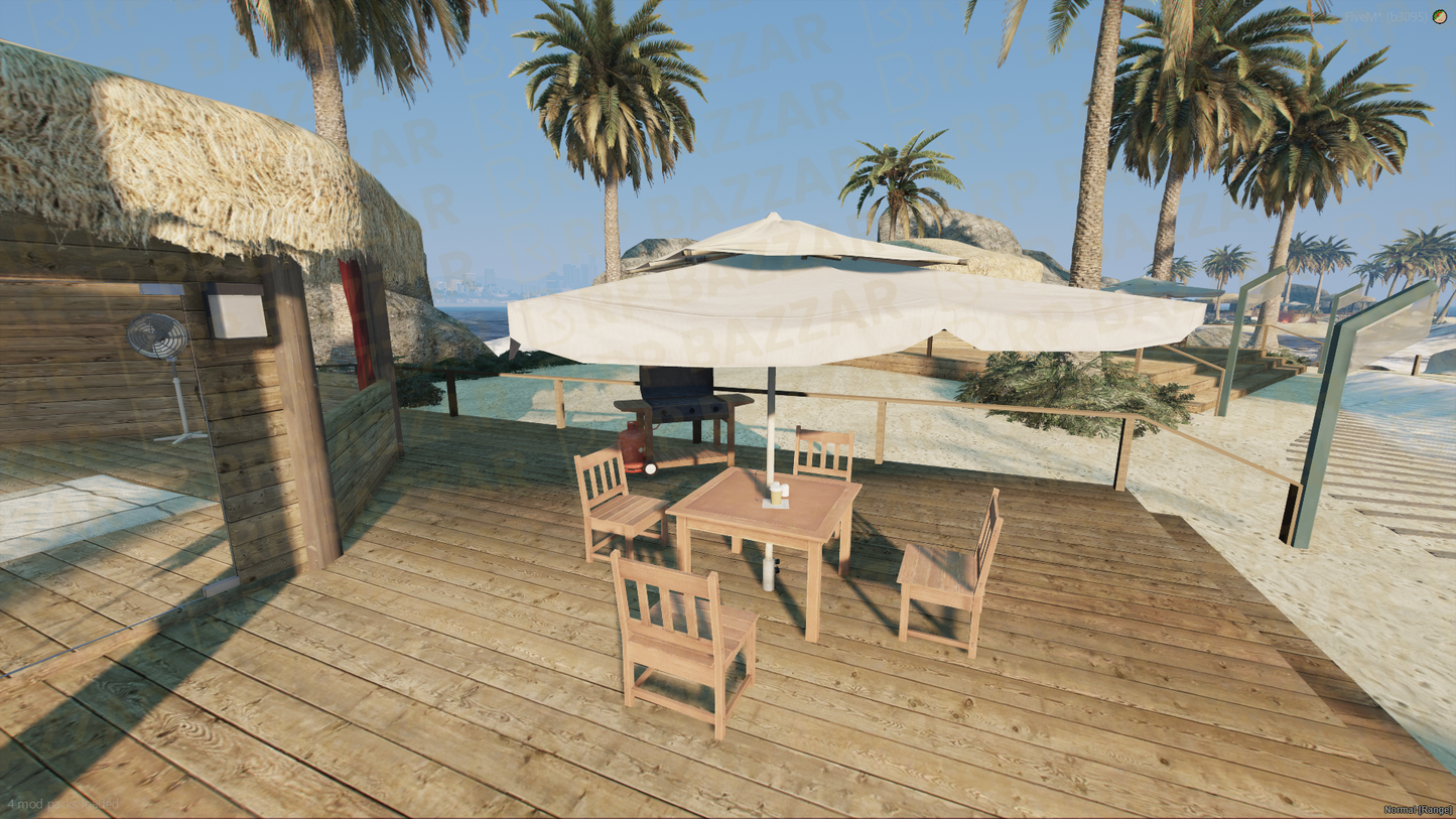 Remote Island FiveM MLO — GTA RP Interior — ESX QB QBOX — RPBazzar