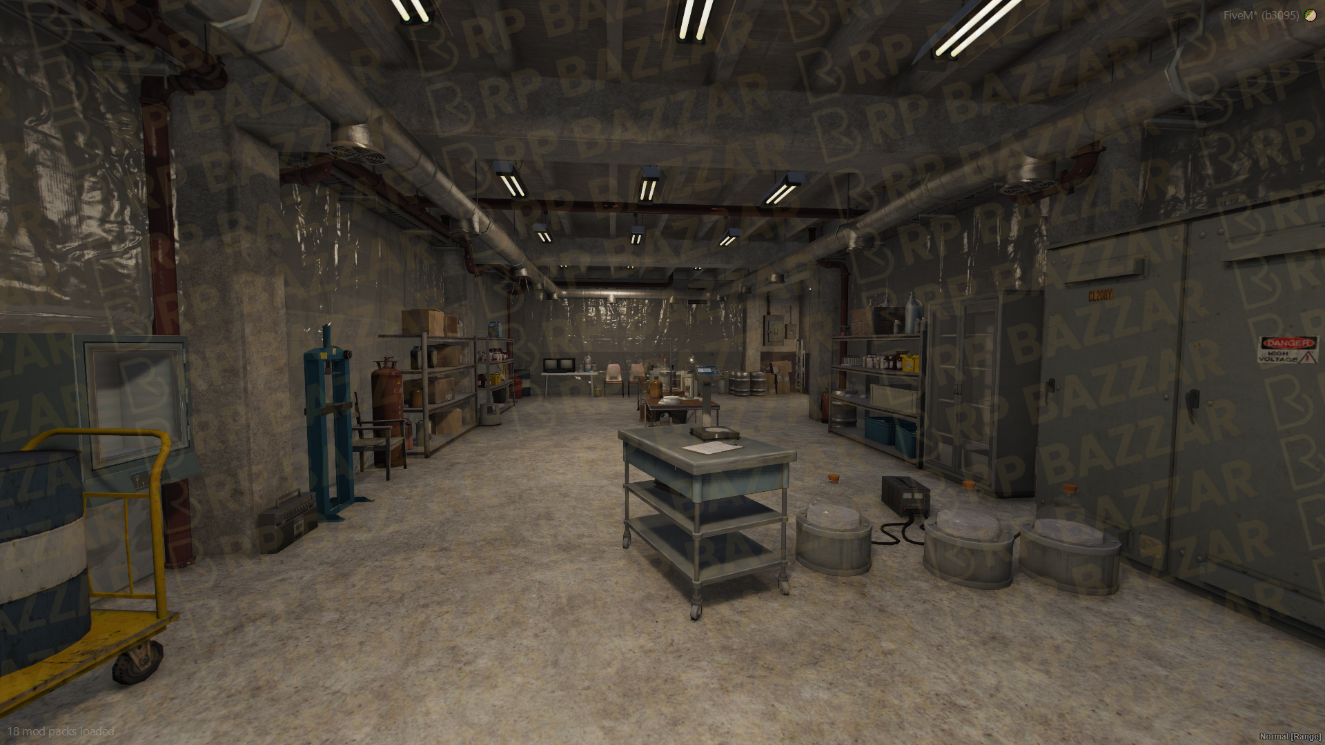 Abandoned Drug Lab FiveM MLO — GTA RP Interior — ESX QB QBOX — RPBazzar