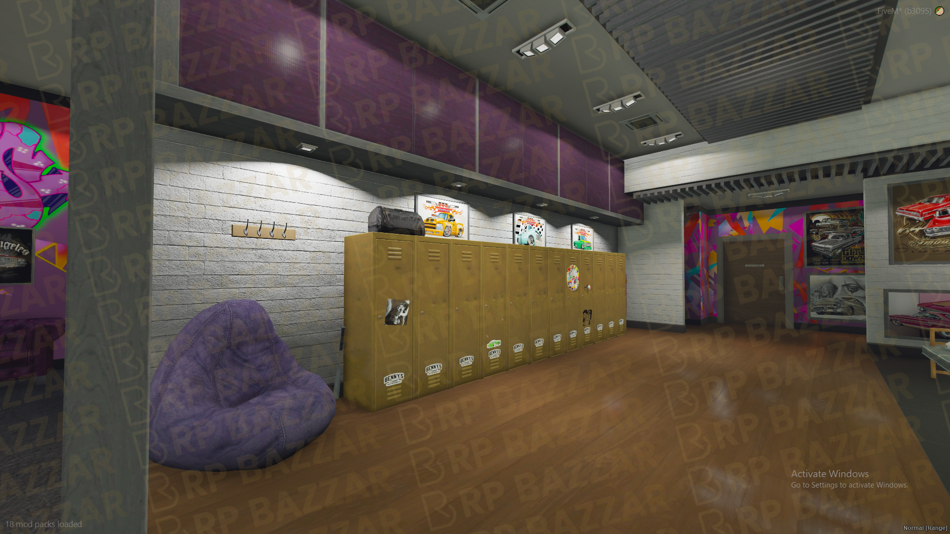 Electric Mechanic Shop FiveM MLO — GTA RP Interior — ESX QB QBOX — RPBazzar