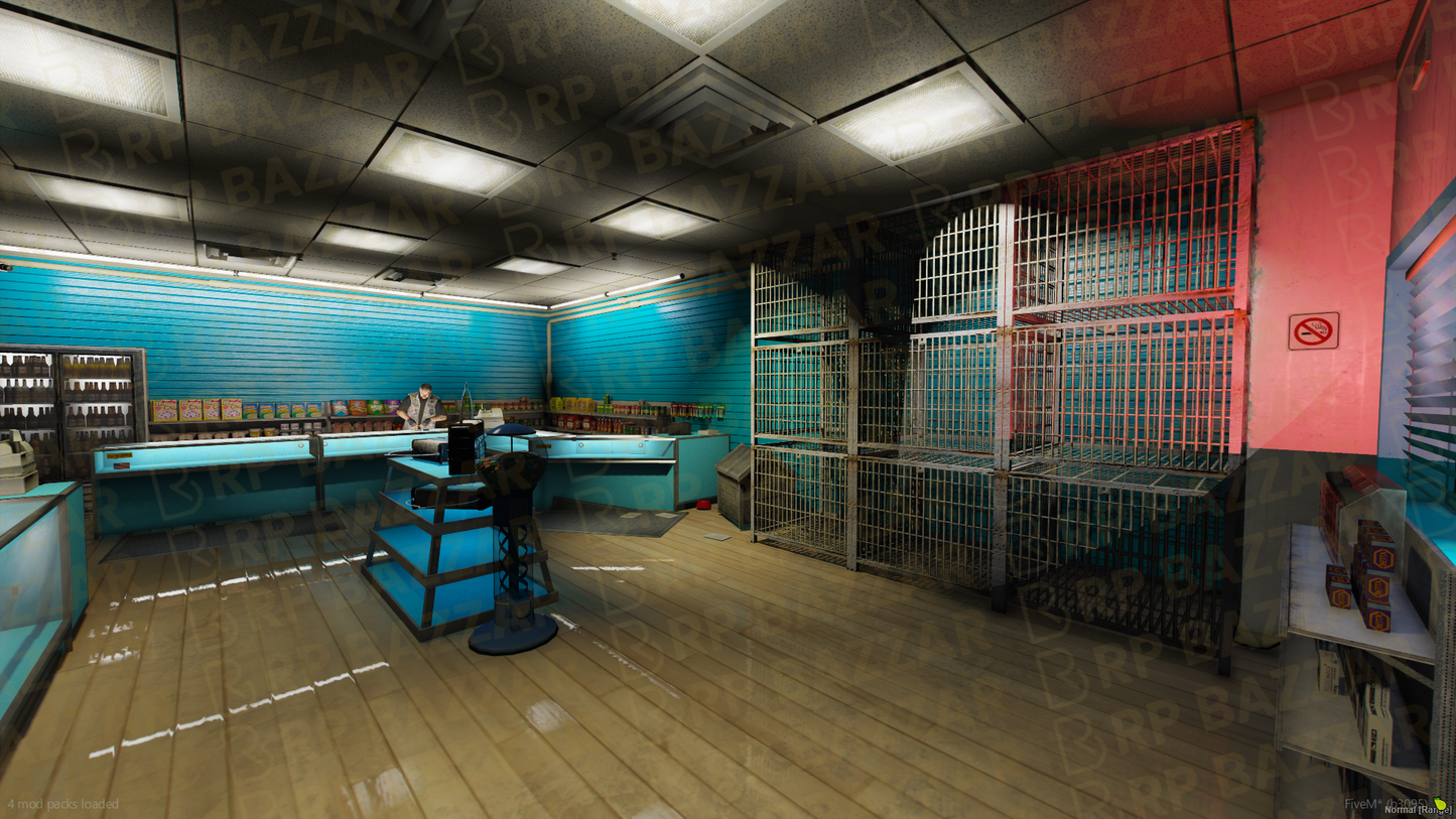 Vintage Other Store FiveM MLO — GTA RP Interior — ESX QB QBOX — RPBazzar