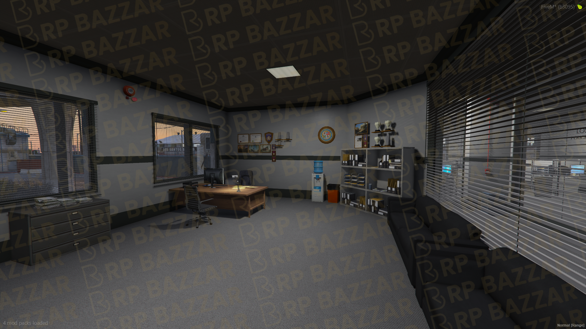 Westside Police Station FiveM MLO — GTA RP Interior — ESX QB QBOX — RPBazzar