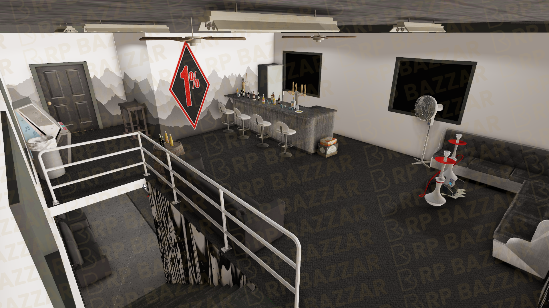 Yakuza Gang Villa FiveM MLO — GTA RP Interior — ESX QB QBOX — RPBazzar