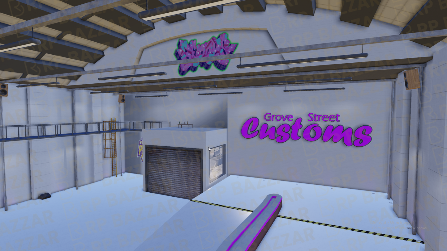 Immersive Gang Hideout FiveM MLO — GTA RP Interior — ESX QB QBOX — RPBazzar