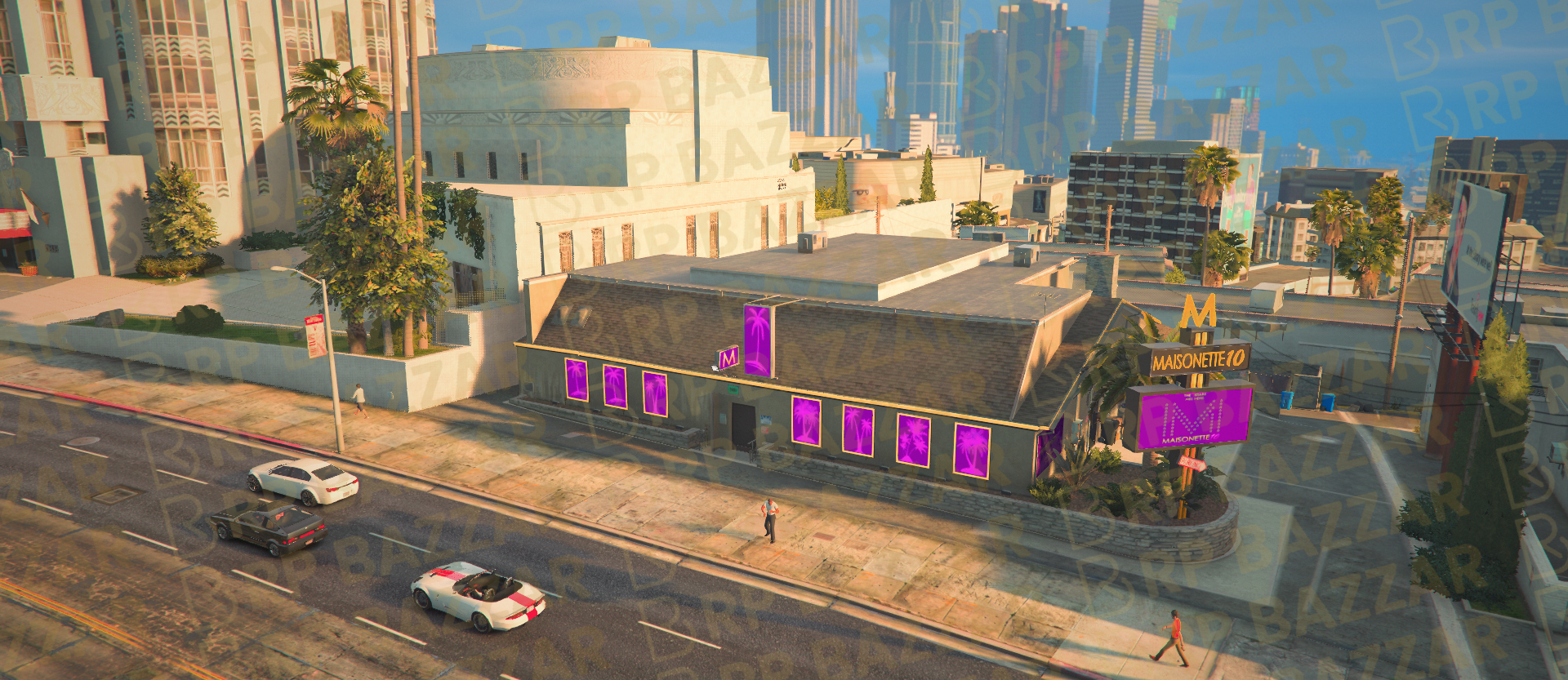 Neon Nightclub FiveM MLO — GTA RP Interior — ESX QB QBOX — RPBazzar