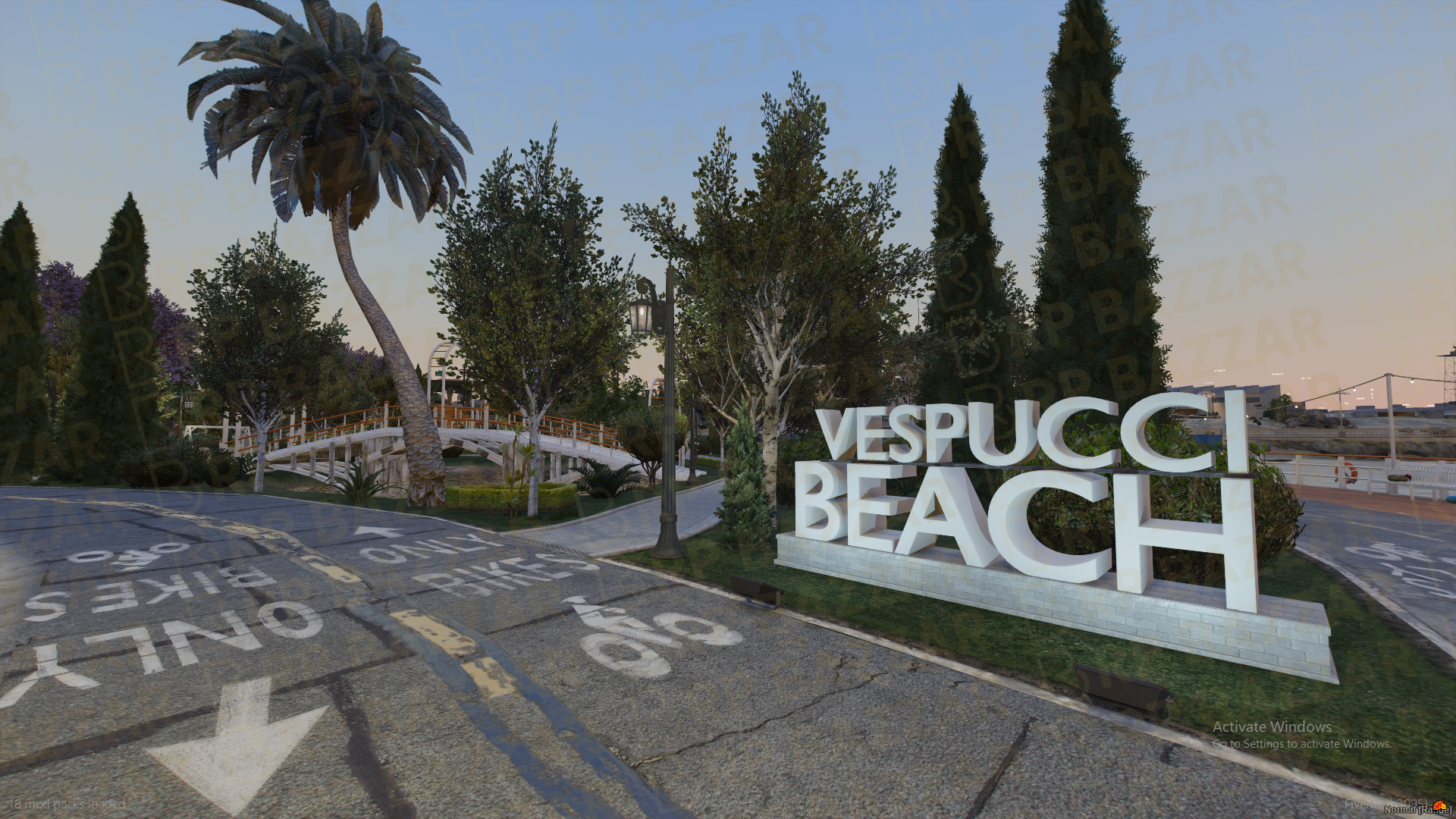 Vibrant Beach Sided Area FiveM MLO — GTA RP Interior — ESX QB QBOX — RPBazzar