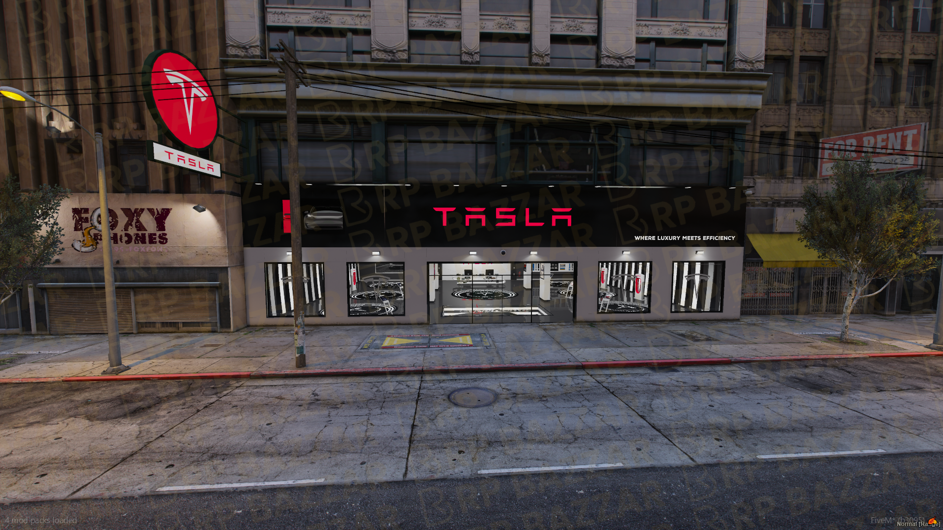 Downtown Vehicle Shop FiveM MLO — GTA RP Interior — ESX QB QBOX — RPBazzar