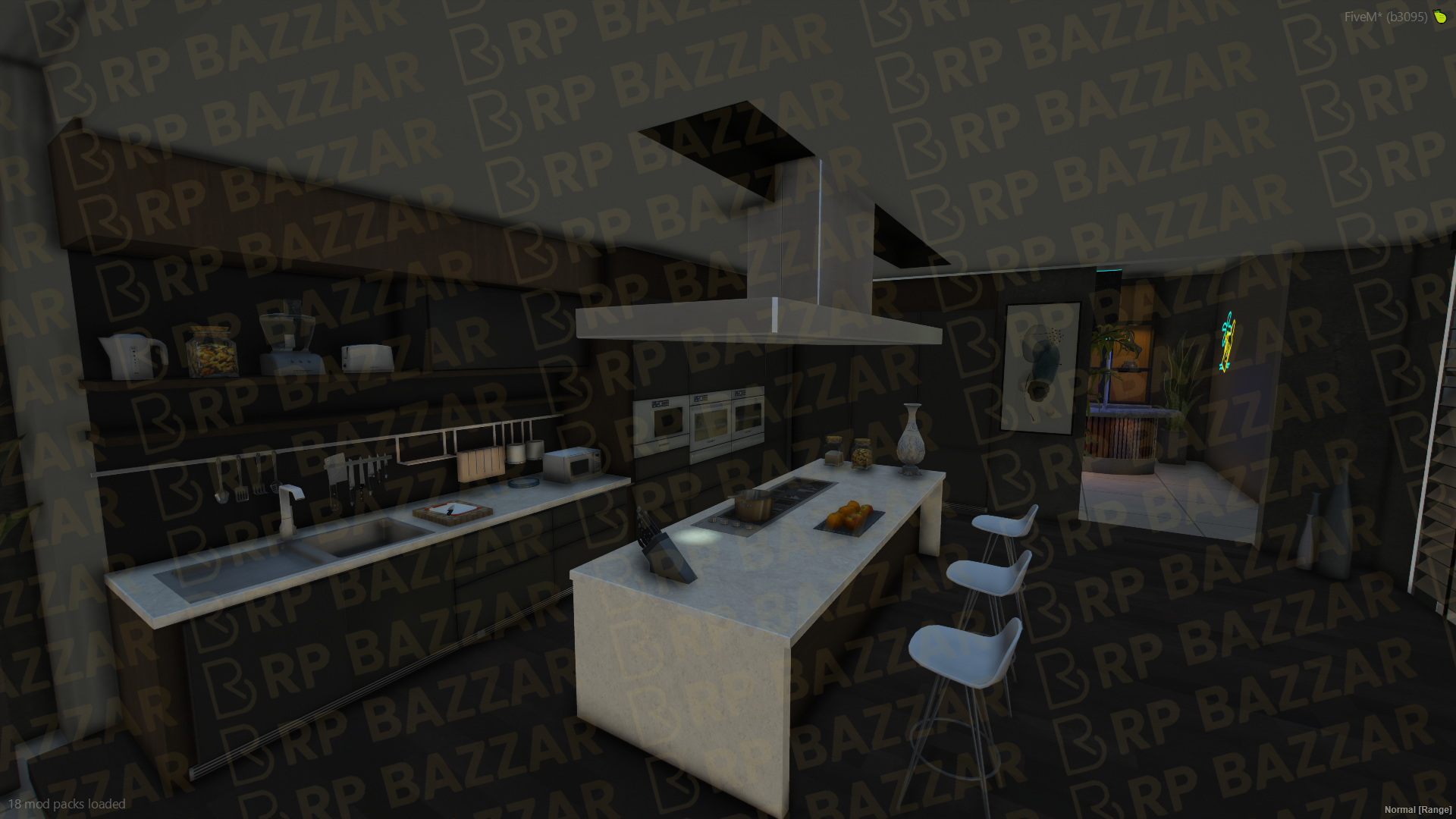 Luxury Mansion FiveM MLO — GTA RP Interior — ESX QB QBOX — RPBazzar