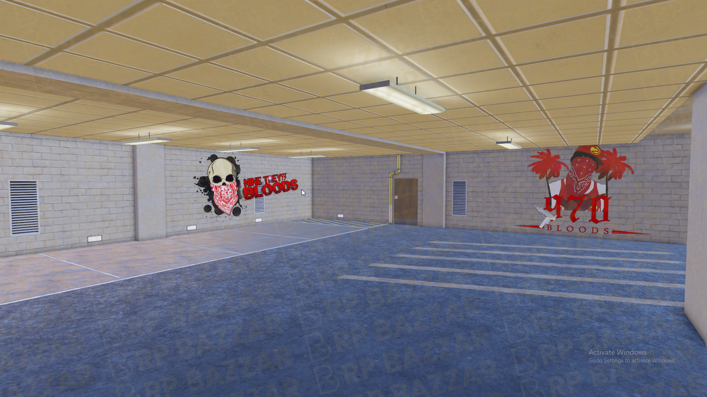 Mega Gang Loft FiveM MLO — GTA RP Interior — ESX QB QBOX — RPBazzar