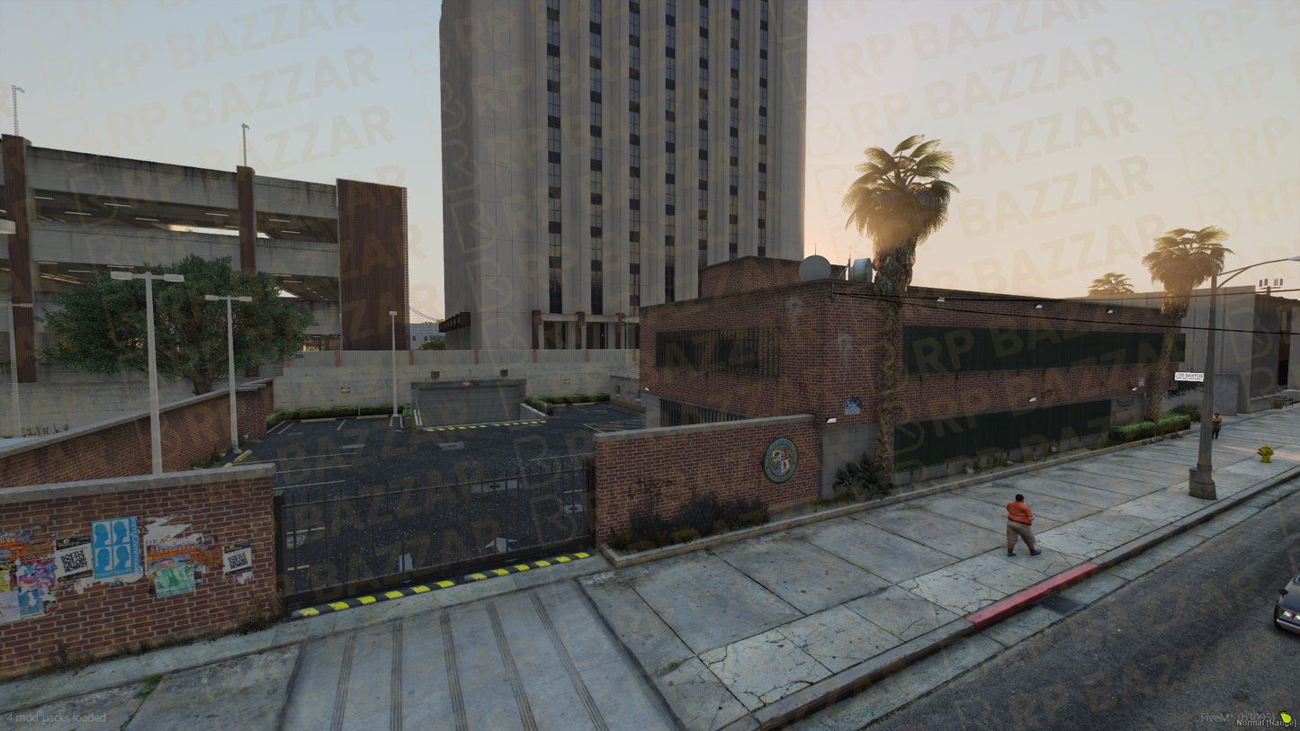 Central Impound Lot FiveM MLO — GTA RP Interior — ESX QB QBOX — RPBazzar