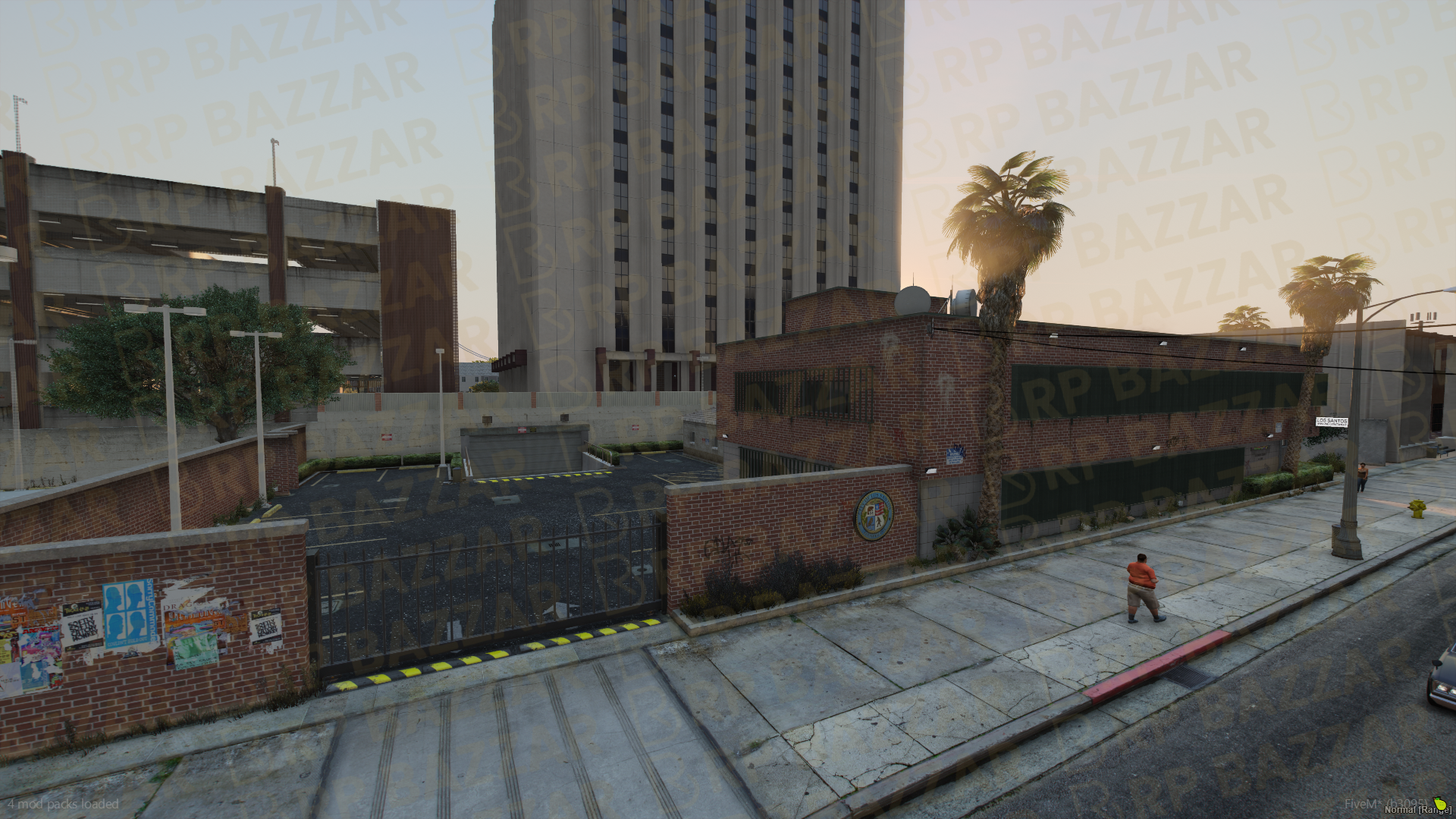 Central Impound Lot FiveM MLO — GTA RP Interior — ESX QB QBOX — RPBazzar