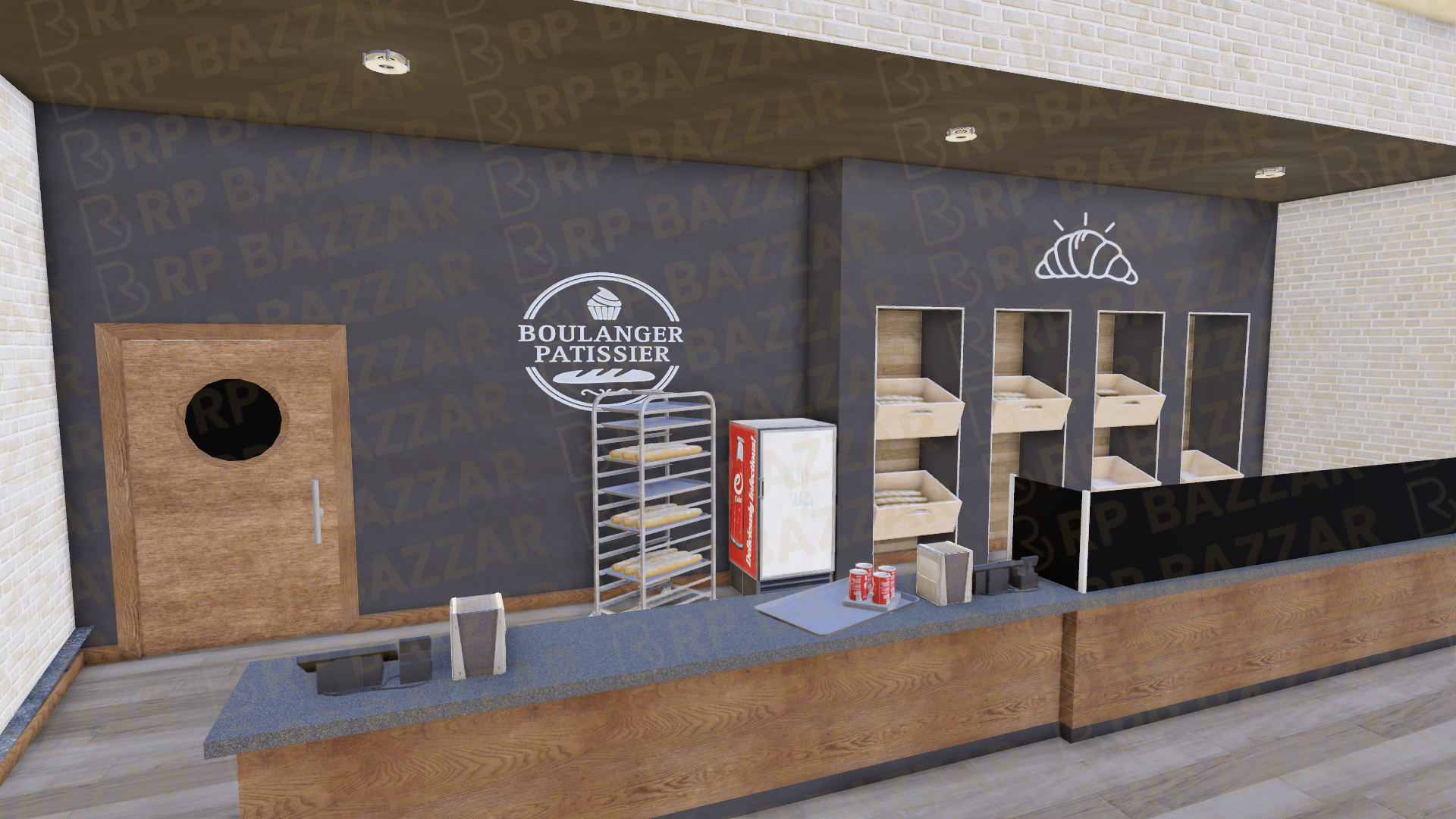 Street Food Truck FiveM MLO — GTA RP Interior — ESX QB QBOX — RPBazzar