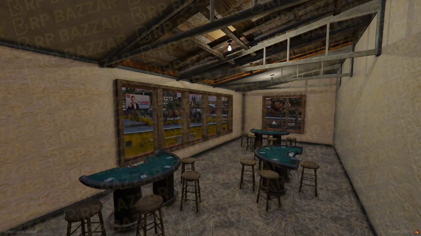 Underground Secret Place FiveM MLO — GTA RP Interior — ESX QB QBOX — RPBazzar