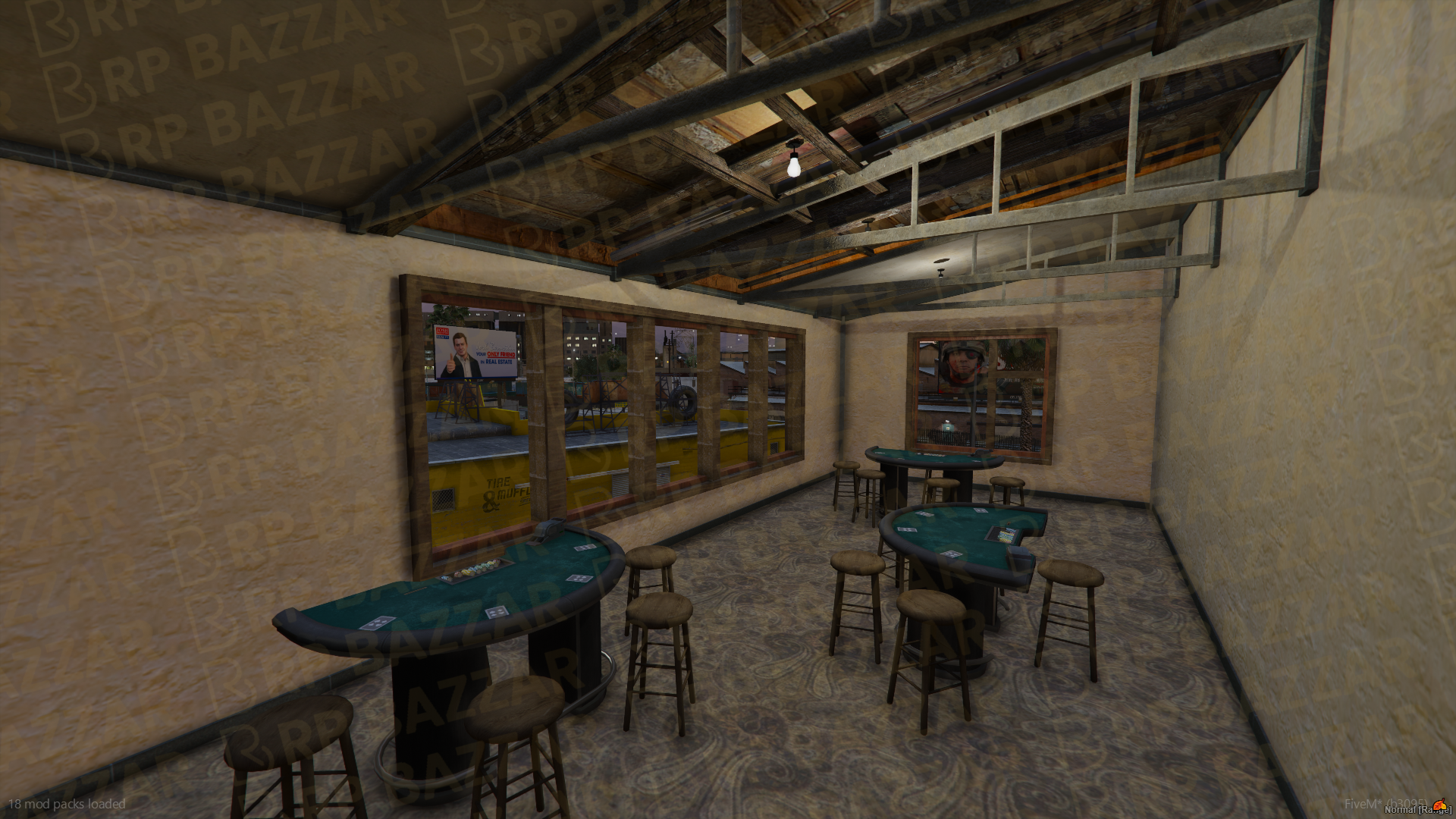 Underground Secret Place FiveM MLO — GTA RP Interior — ESX QB QBOX — RPBazzar