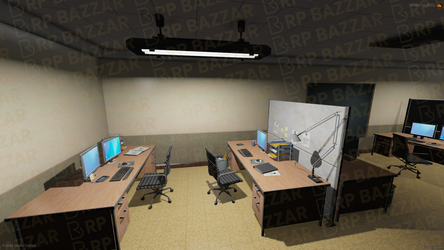 Valley Police Station FiveM MLO — GTA RP Interior — ESX QB QBOX — RPBazzar