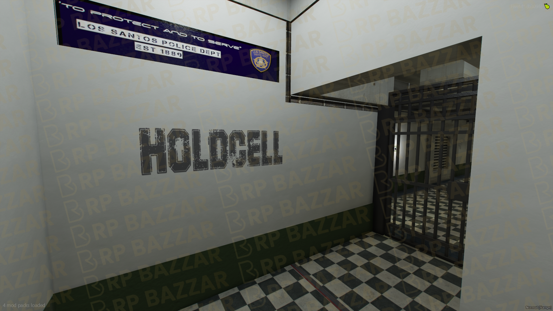 Riverside Police Station FiveM MLO — GTA RP Interior — ESX QB QBOX — RPBazzar