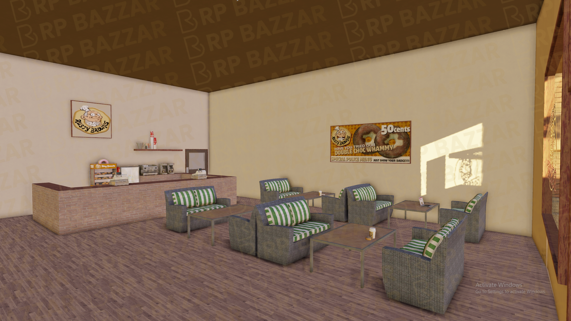 Local Kebab Shop FiveM MLO — GTA RP Interior — ESX QB QBOX — RPBazzar