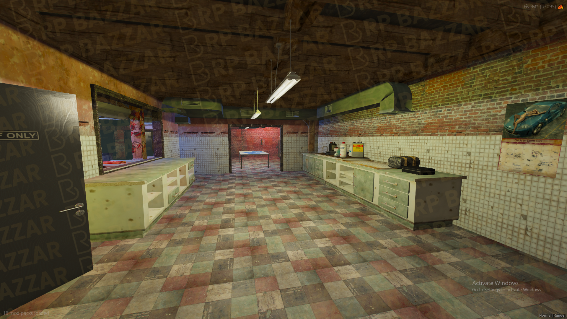 Industrial Bistro FiveM MLO — GTA RP Interior — ESX QB QBOX — RPBazzar