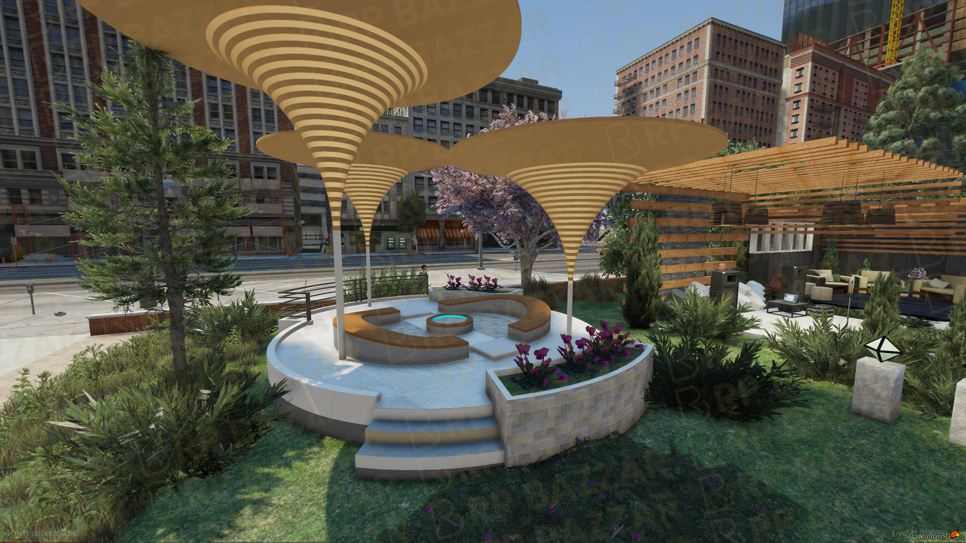 Liberty Legion Square FiveM MLO — GTA RP Interior — ESX QB QBOX — RPBazzar