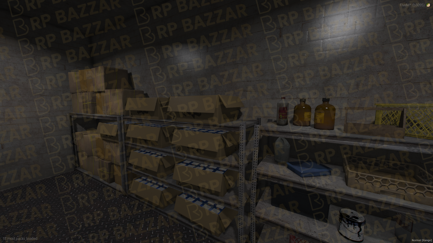 Secret Drug Lab FiveM MLO — GTA RP Interior — ESX QB QBOX — RPBazzar