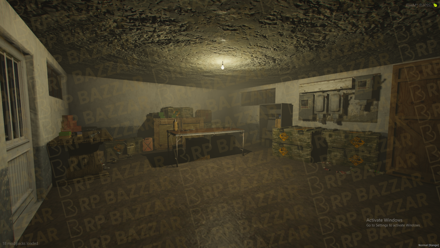 Elite Gang Compound FiveM MLO — GTA RP Interior — ESX QB QBOX — RPBazzar