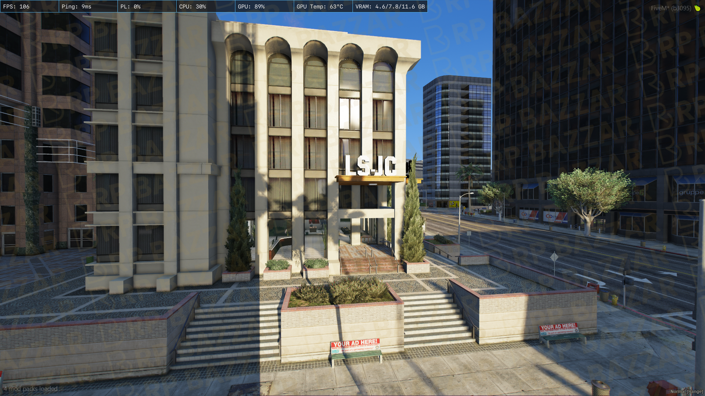 Boutique Office FiveM MLO — GTA RP Interior — ESX QB QBOX — RPBazzar