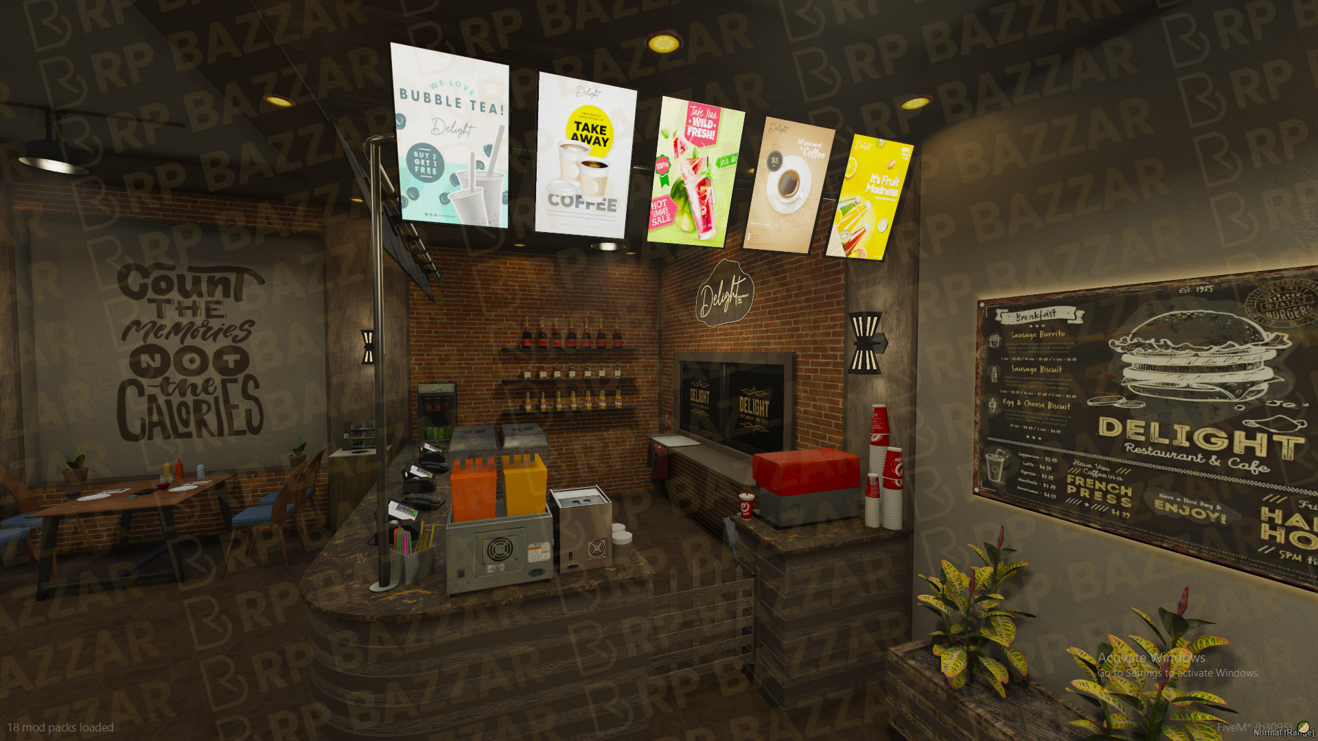 092.Food Court FiveM MLO — rpbazzar