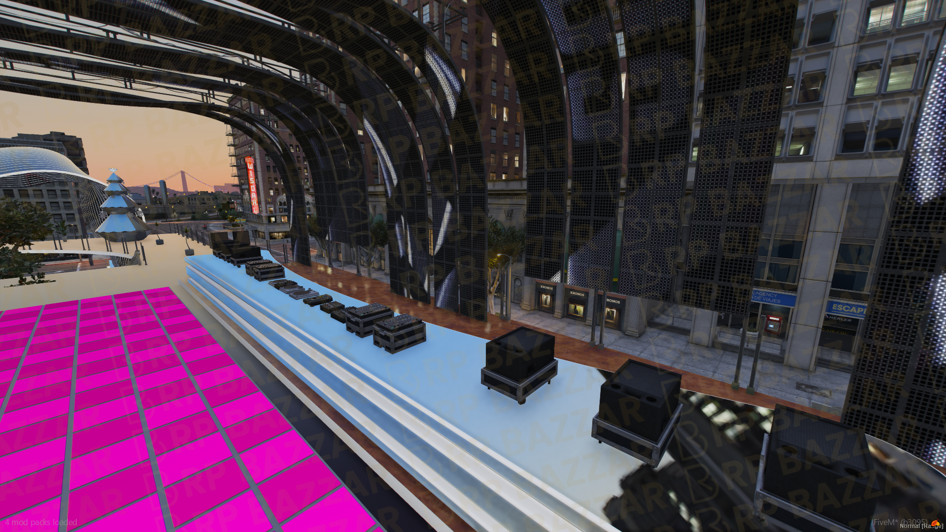 Plaza Legion Square FiveM MLO — GTA RP Interior — ESX QB QBOX — RPBazzar
