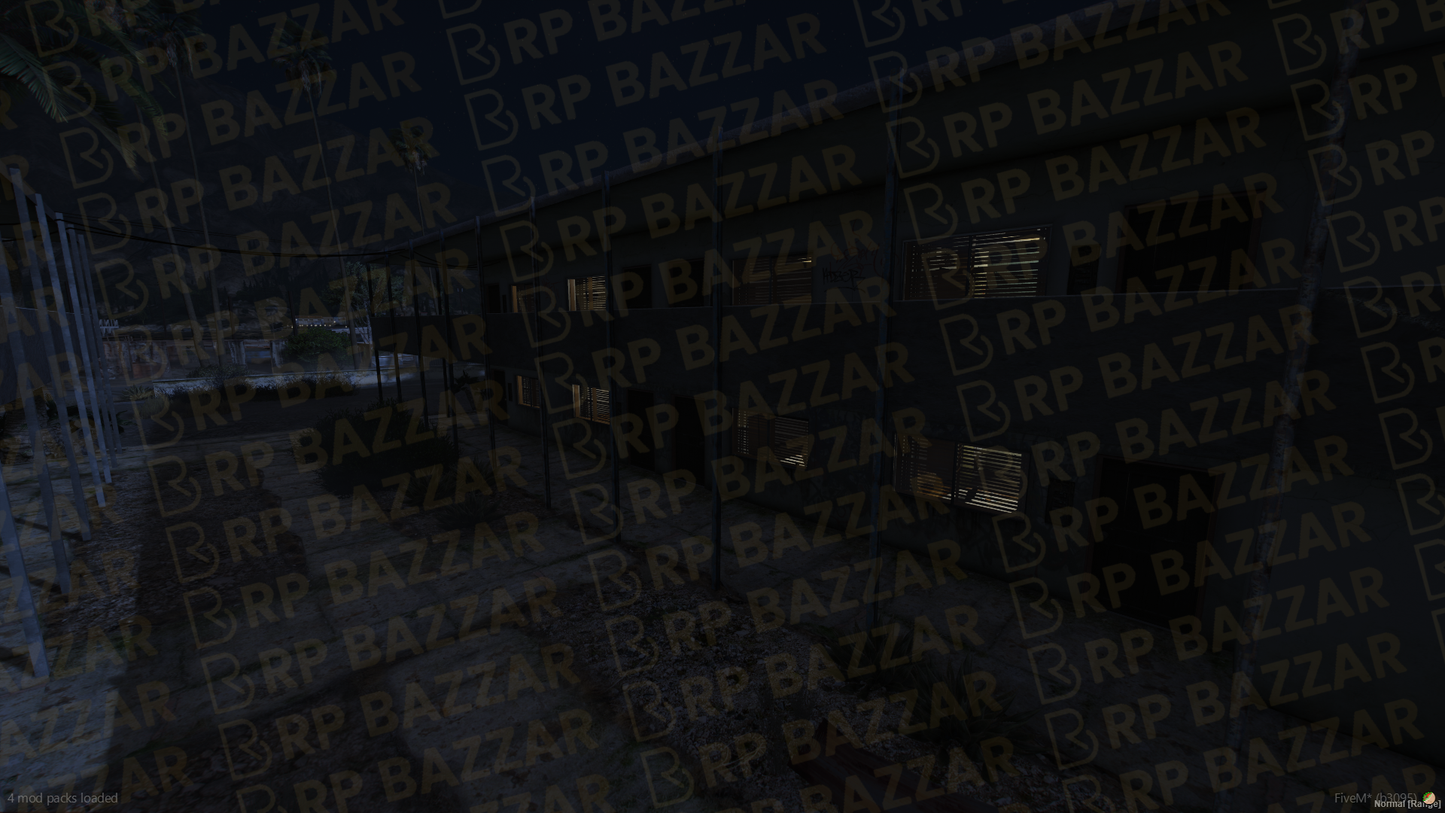 Roadside Motel FiveM MLO — GTA RP Interior — ESX QB QBOX — RPBazzar