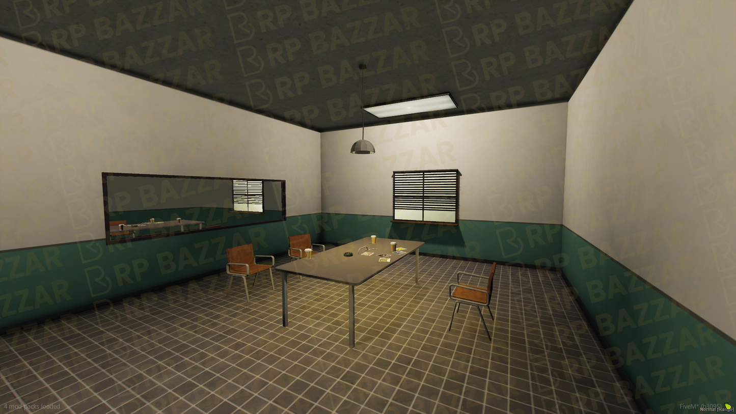 Downtown Police Station FiveM MLO — GTA RP Interior — ESX QB QBOX — RPBazzar