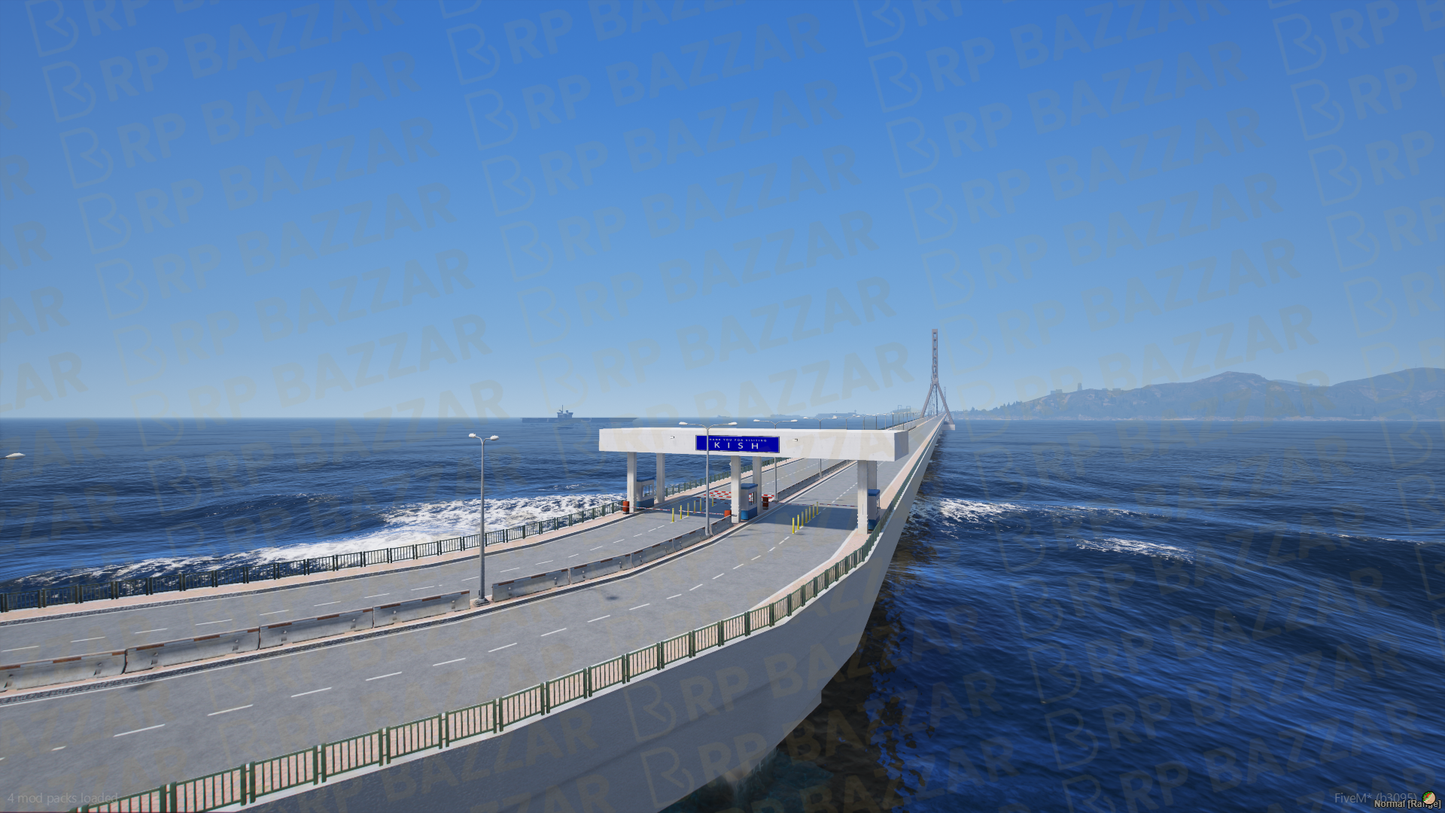 Urban Tunnel & Bridge FiveM MLO — GTA RP Interior — ESX QB QBOX — RPBazzar