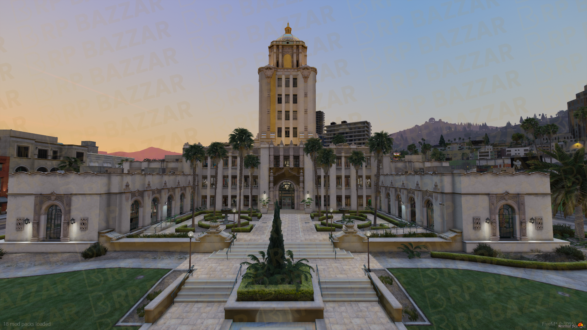 Historic CityHall FiveM MLO — GTA RP Interior — ESX QB QBOX — RPBazzar