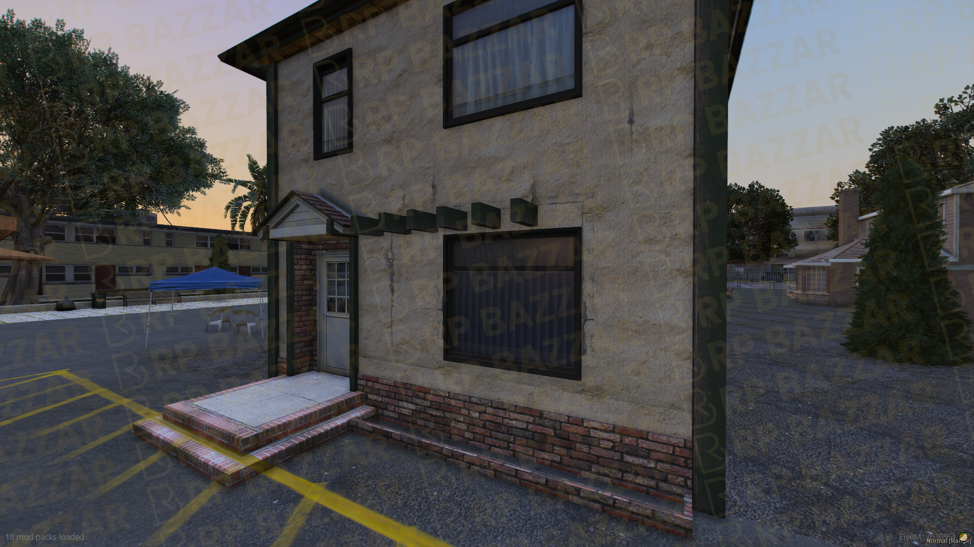 Underground Gang Exterior FiveM MLO — GTA RP Interior — ESX QB QBOX — RPBazzar