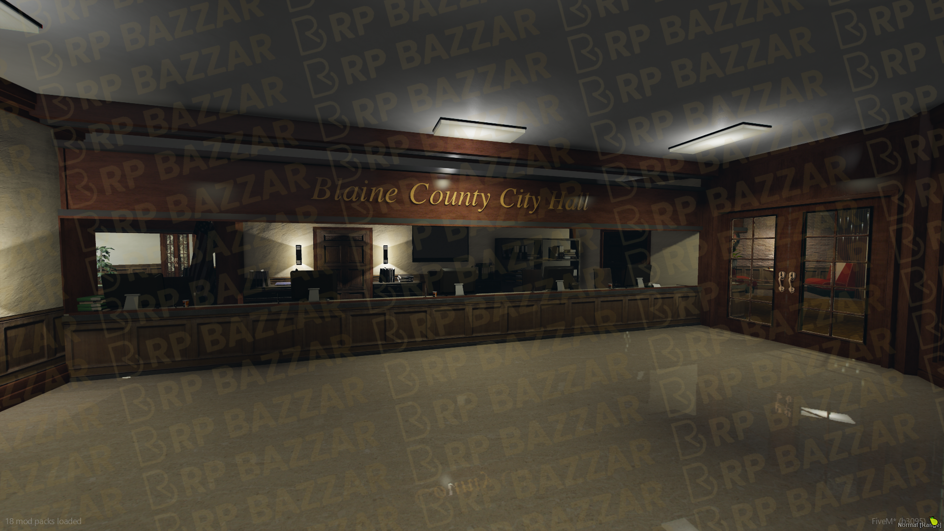 007.Cityhall FiveM MLO — rpbazzar