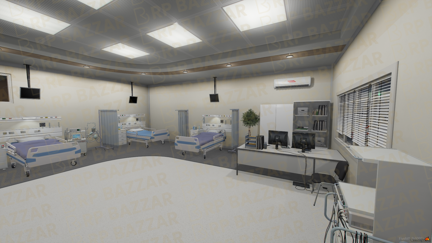 Northside Hospital FiveM MLO — GTA RP Interior — ESX QB QBOX — RPBazzar