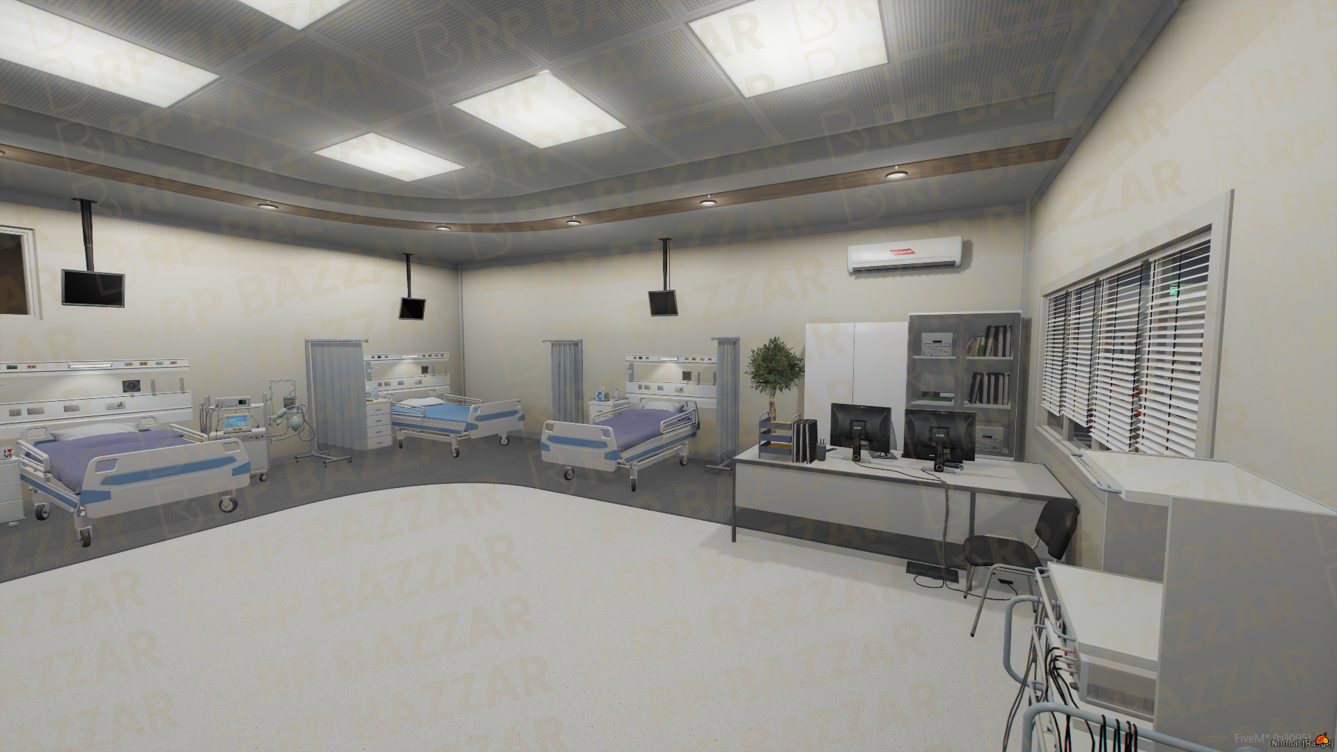 Northside Hospital FiveM MLO — GTA RP Interior — ESX QB QBOX — RPBazzar