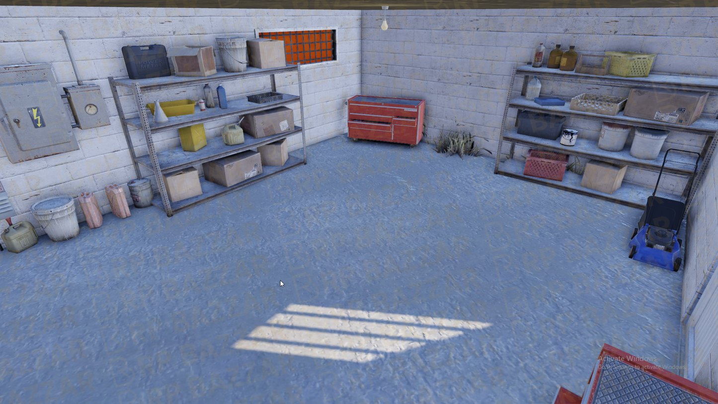 Gritty Gang Base FiveM MLO — GTA RP Interior — ESX QB QBOX — RPBazzar