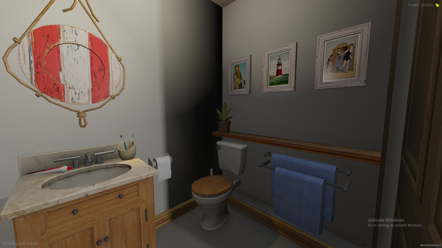 Hilltop House FiveM MLO — GTA RP Interior — ESX QB QBOX — RPBazzar