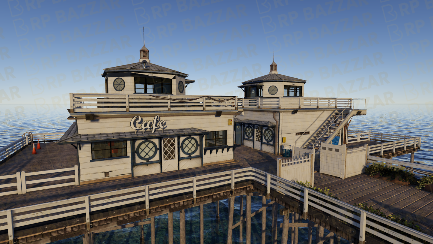 Classic Cafe FiveM MLO — GTA RP Interior — ESX QB QBOX — RPBazzar