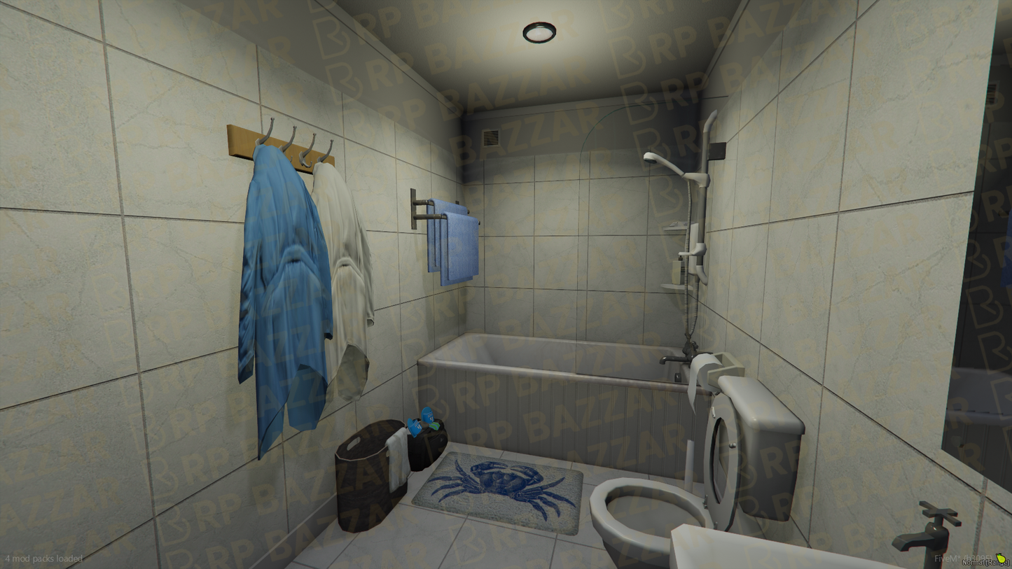 Neon Motel FiveM MLO — GTA RP Interior — ESX QB QBOX — RPBazzar