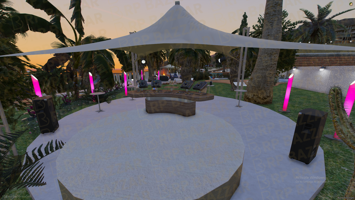 Retro Nightclub FiveM MLO — GTA RP Interior — ESX QB QBOX — RPBazzar