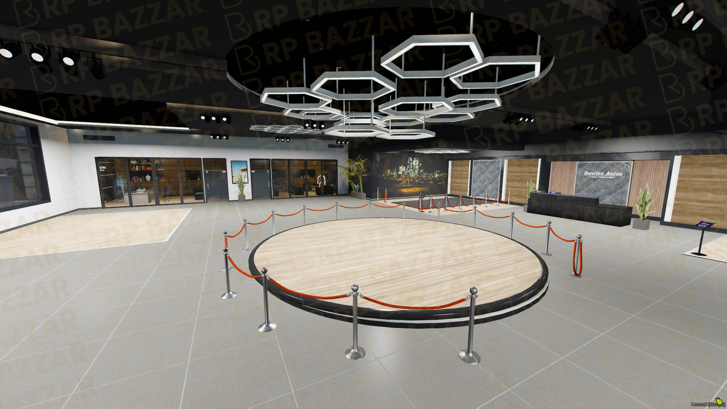 Drift Vehicle Shop FiveM MLO — GTA RP Interior — ESX QB QBOX — RPBazzar