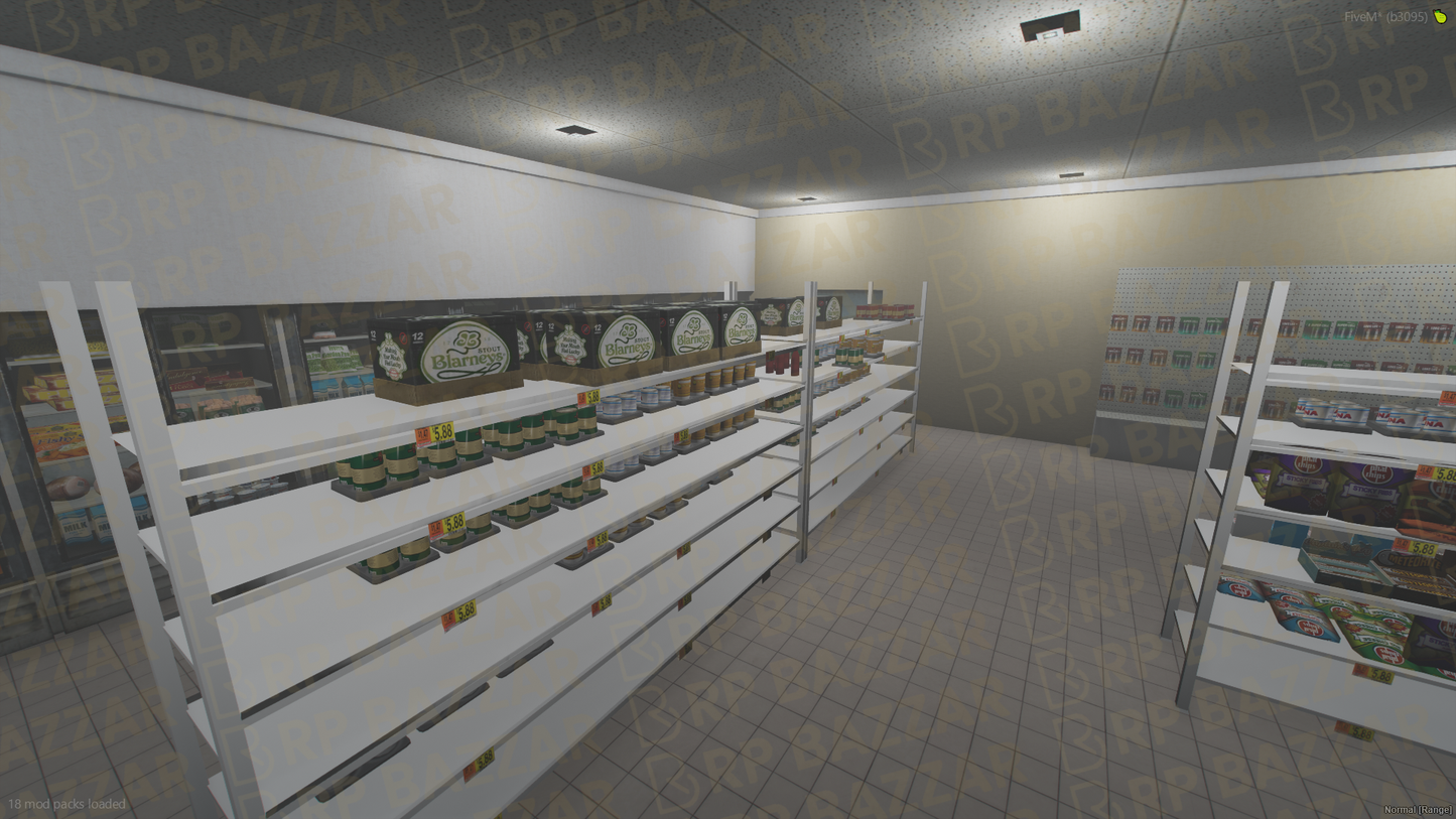 Neon 24-7 Store FiveM MLO — GTA RP Interior — ESX QB QBOX — RPBazzar
