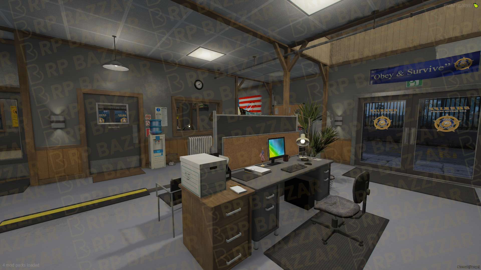 010.Police Station FiveM MLO — rpbazzar