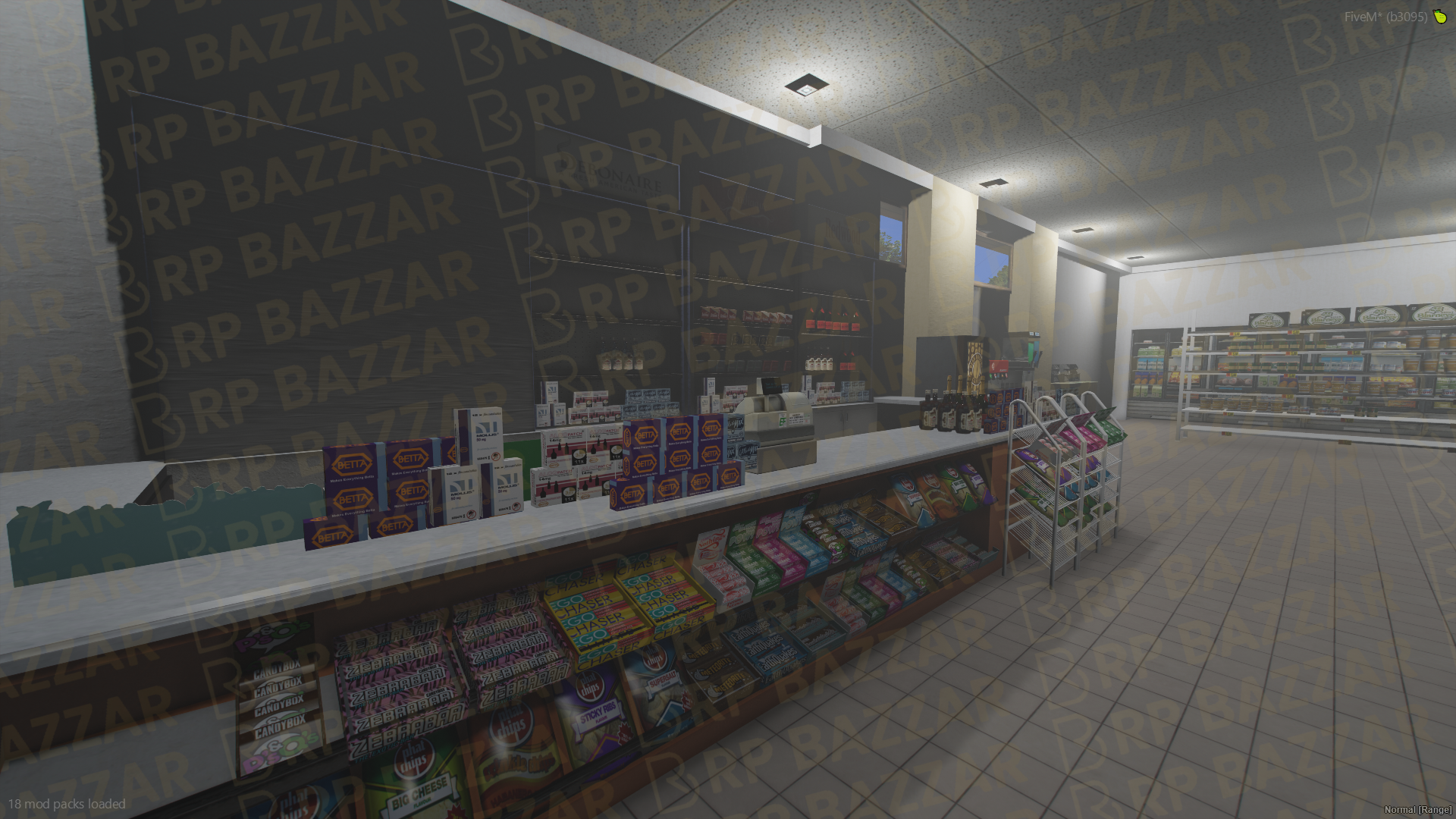 Neon 24-7 Store FiveM MLO — GTA RP Interior — ESX QB QBOX — RPBazzar