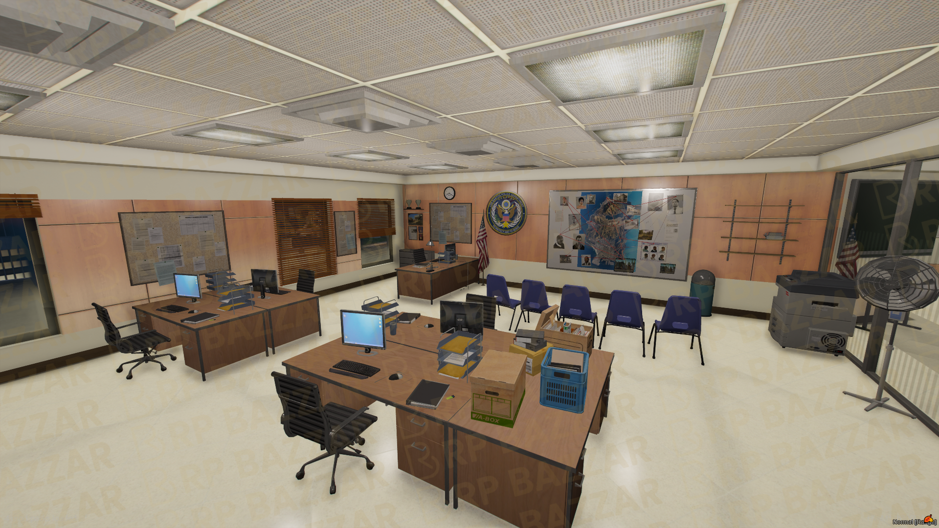 053.Police Station FiveM MLO — rpbazzar